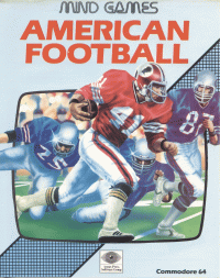 American Football Commodore 64 US box art